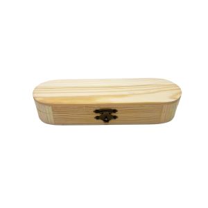 Drvena kutija 19x5.5x3.5 cm - Ukrasna kutija za olovke, kistove, nakit