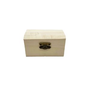 Drvena kutijica s ravnim poklopcem 9x5.5x5 cm - Kutijica za ukrašavanje