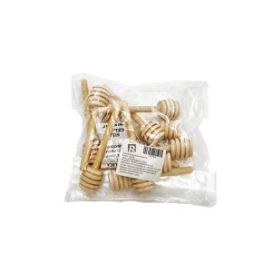 Drvena žlica za med 8 cm – ukrasna miješalica (cijena po komadu)