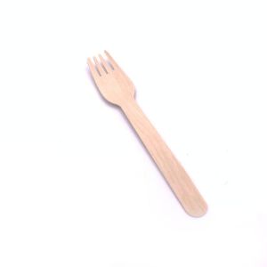 Drvene jednokratne vilice set 16.5cm 100/1