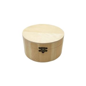 Drvene kutije 3 u 1 okrugle φ15x8 cm – Drvene kutije za ukrašavanje