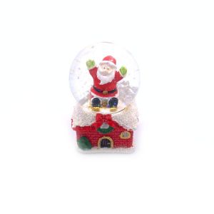 Snježna kugla dekorativna s LED svjetlom 7x4cm