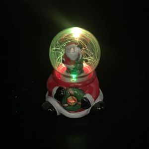 Snježna kugla dekorativna s LED svjetlom 11x8,50cm