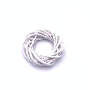 Božićni ukrasni vijenac od rattana mini (10cm)
