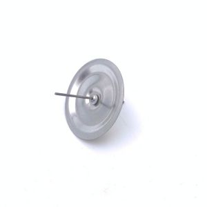 Držači metalni za svijeću - Srebrni (4,30cm) mali 