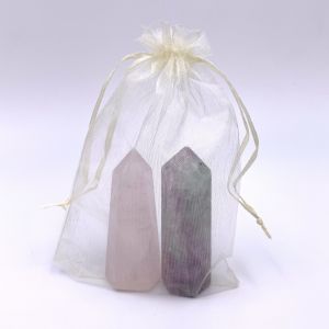 Organza vrećica 9x12cm - Šampanj bijela