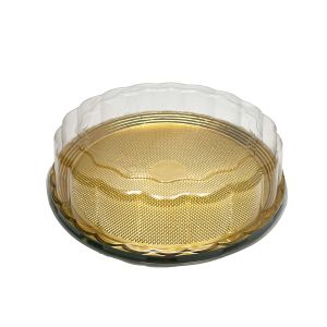 PET kutija DG2108 - 28x8cm, PET zlatna kutija za slastice, kolače, sushi, plate i gastro