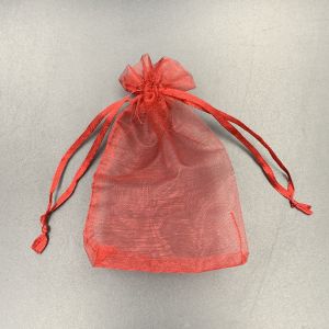 Organza vrećica 10x8cm - Crvena 