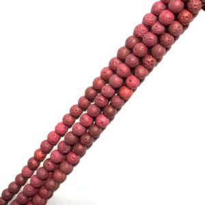 Lava niska u boji - 1cm - Bordo crvena 