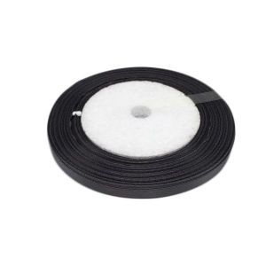 Satenska traka 0.50cmx22m - Crna