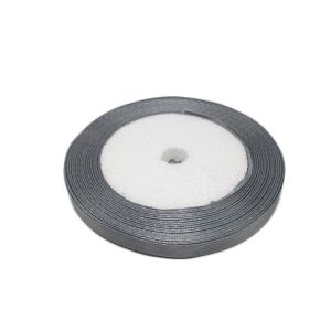 Satenska traka 0.50cmx22m - Steel siva