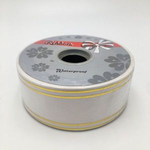 PVC traka 5 cm bijela – vodootporna traka za aranžmane, ikebane i pogrebne dekoracije