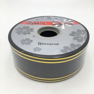 PVC traka 5 cm crna – vodootporna traka za aranžmane, ikebane i pogrebne dekoracije