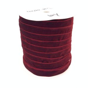  Pliš traka 2cm na metre - Bordo