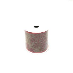 BOŽIĆNA TRAKA - JUTA (6.5cm)