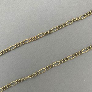 Lanac antik zlatni na metre 4mm