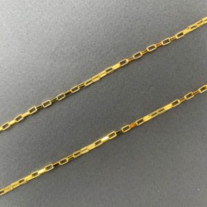 Lanac zlatni na metre 2mm
