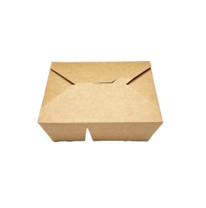 Kraft posuda preklopna s pregradom 17.4x14.5x7/15.2x12x6.4 - N66