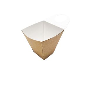Ambalaža za pomfrit, krumpiriće M66 8x8x9cm + umak