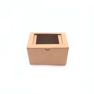 Kartonska kutija 12.5x9x7.5cm - B56 - s PVC prozorom