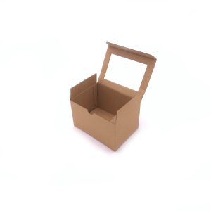 Kartonska kutija 12.5x9x7.5cm - B56 - s PVC prozorom