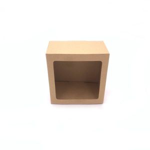 Kartonska kutija s prozorom 15x14.5x9 cm (B82)