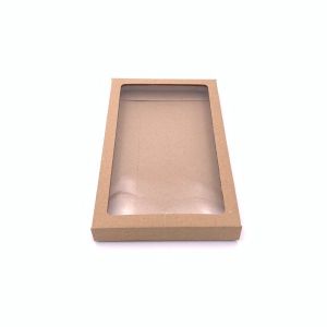 Kartonska kutija s prozorom natur 13x21x2,2 cm (N41E) 