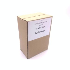 Kartonska kutija za boce troslojna 23x16x11 6x0,25mL - N22