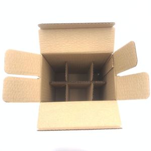 Kartonska kutija za boce troslojna 23x16x11 6x0,25mL - N22