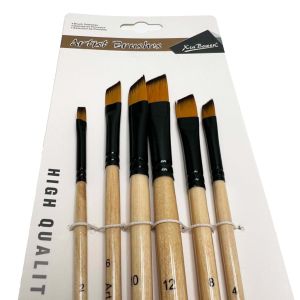 Kistovi set 6/1 HB-3361-B – Zakošeni kistovi za precizno slikanje