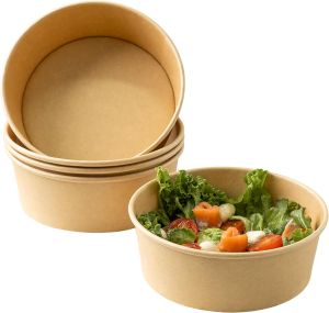 Posuda/zdjela za salatu 1300ml Kraft (vrh: φ187mm za poklopac)