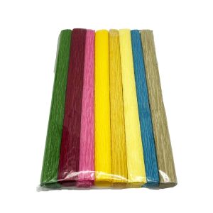 Krep papir mini 25 cm - 8/1 set