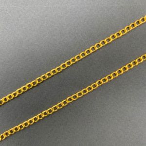 Lanac zlatni na metre 3mm