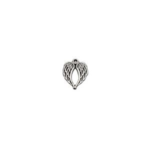 Metalni privjesak anđeoska krila 2x1.7 cm – 12 kom