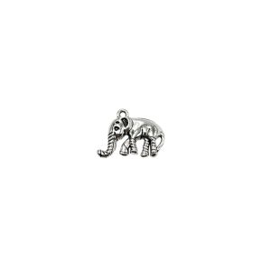 Metalni privjesak slon 1.7 cm – 7 kom