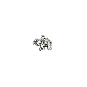 Metalni privjesak slon 1.8 cm – 7 kom