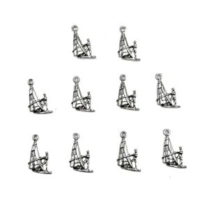 Metalni privjesak surfer 2,1 cm (10 kom) – za izradu nakita