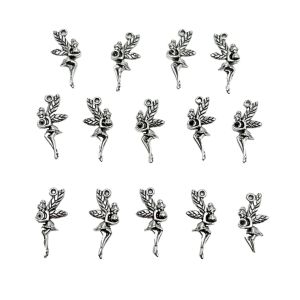 Metalni privjesak Tinkerbell 2.5 cm – set 14 komada 