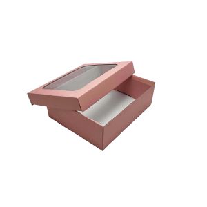 Kartonska kutija N47B R 23x19x7.5cm - Kartonska kutija baby roza