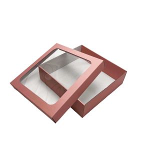 Kartonska kutija N47C R 25x25.5x7.5cm - Kartonska kutija baby roza