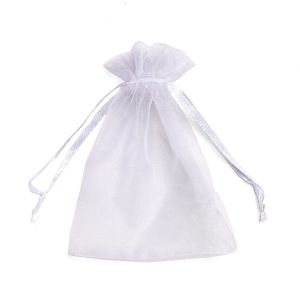 Organza vrećica 9x12cm - Bijela 