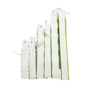 Papirnate rozete zelene – set 6 kom (40 cm, 30 cm, 20 cm)
