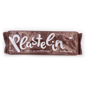 Plastelin smeđi 500g