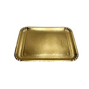 Papirnata tacna podloga zlatna 6107 35x26.5 / 7E6S, podloga za torte i kolače, pladanj