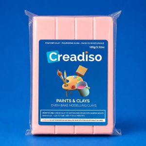Polimerna glina Creadiso baby roza - masa za modeliranje 100 g
