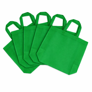 Promo vrećica s ručkama 30x40 cm – netkani polipropilen za tisak – zelena
