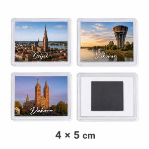 PVC okvir s magnetom 4 x 5 cm – za fotografije i suvenire