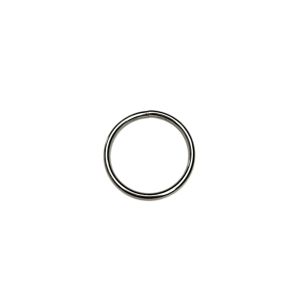 Metalni ring za torbe 30x3 mm – mali prsten za remenje, privjeske i dodatke