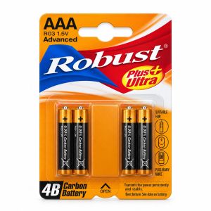 AAA baterije Robust Plus Ultra R03 1,5 V – pakiranje 4 kom