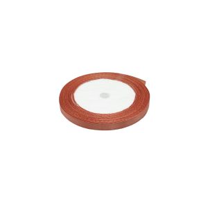 Satenska traka 0.5 cm x 22 m – Bakreno roza
